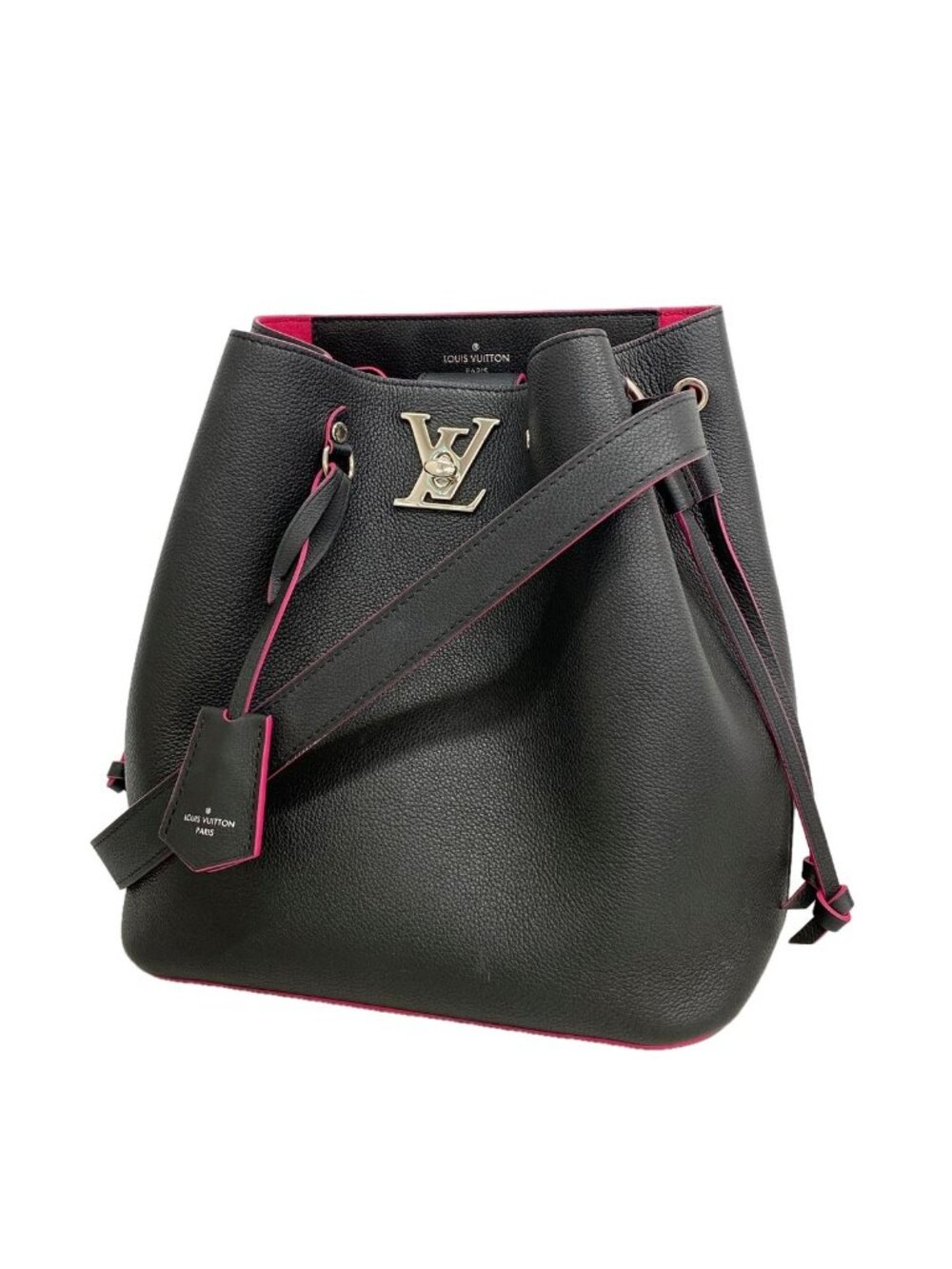 Louis Vuitton Shoulder Bag Lockme Bucket Noir